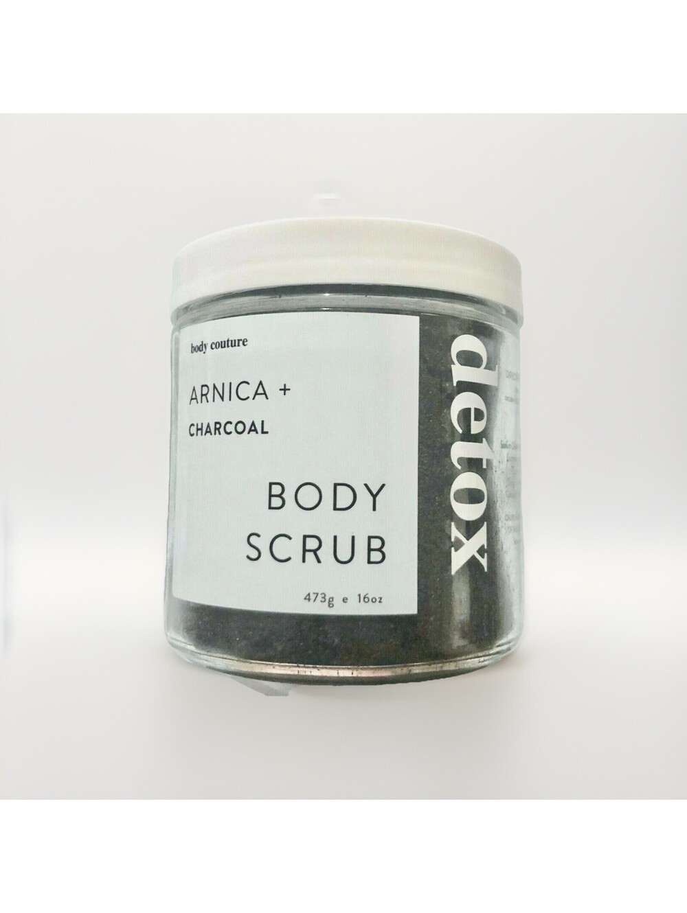 New Body Couture HOME & BODY COMPANY Arnica + Charcoal Body Scrub 16 oz